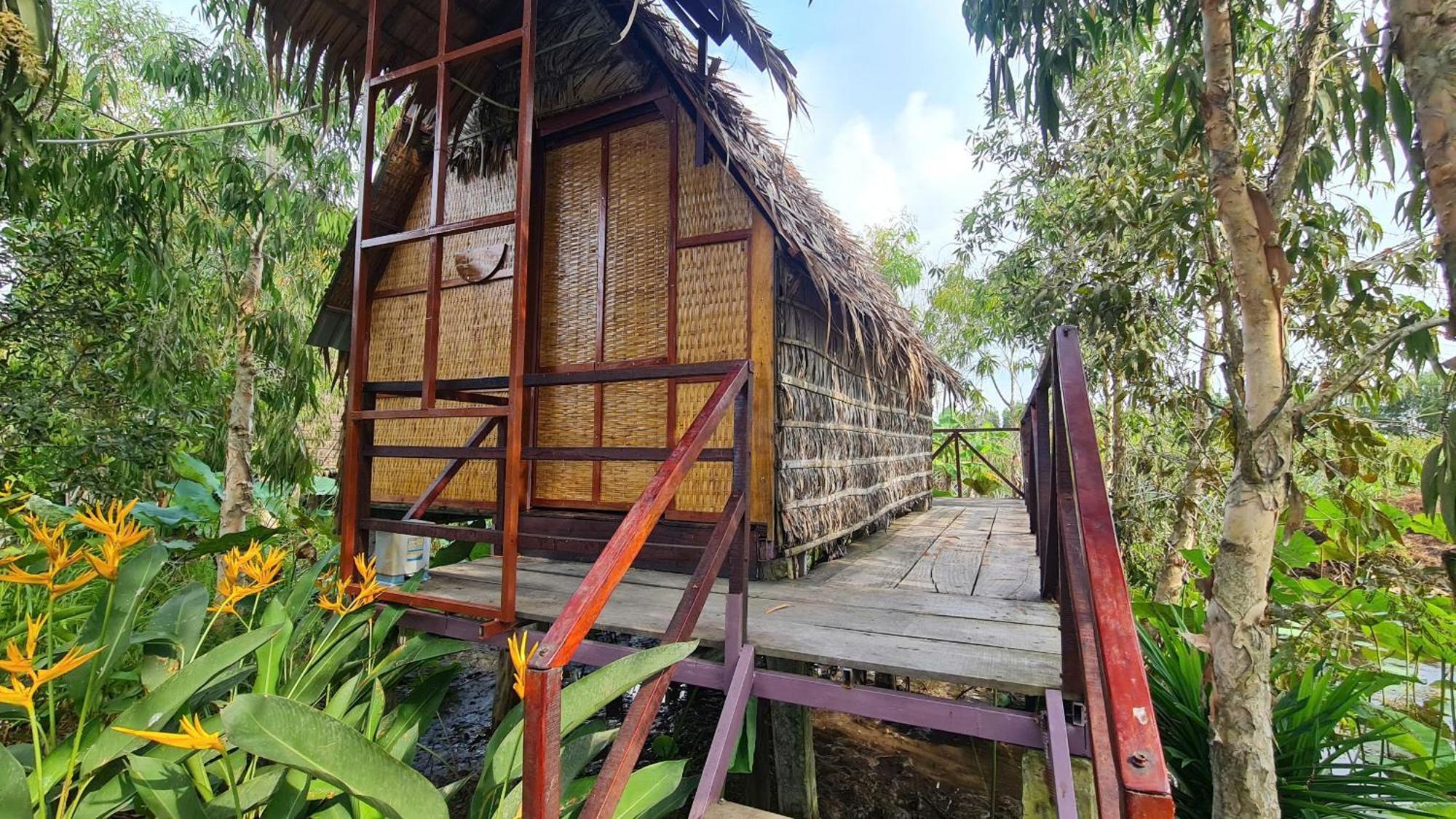Viet Mekong Farmstay Tram Chim Bagian luar foto