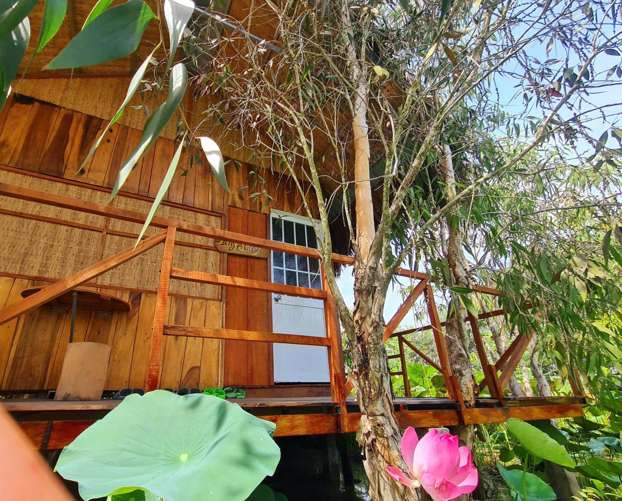 Viet Mekong Farmstay Tram Chim Bagian luar foto